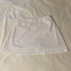 White tennis/golf skirt!